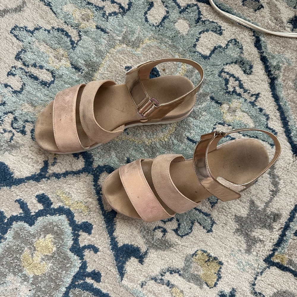 Call It Spring Women's Sandals in Rose Gold and Blush - Picture 4 of 4
